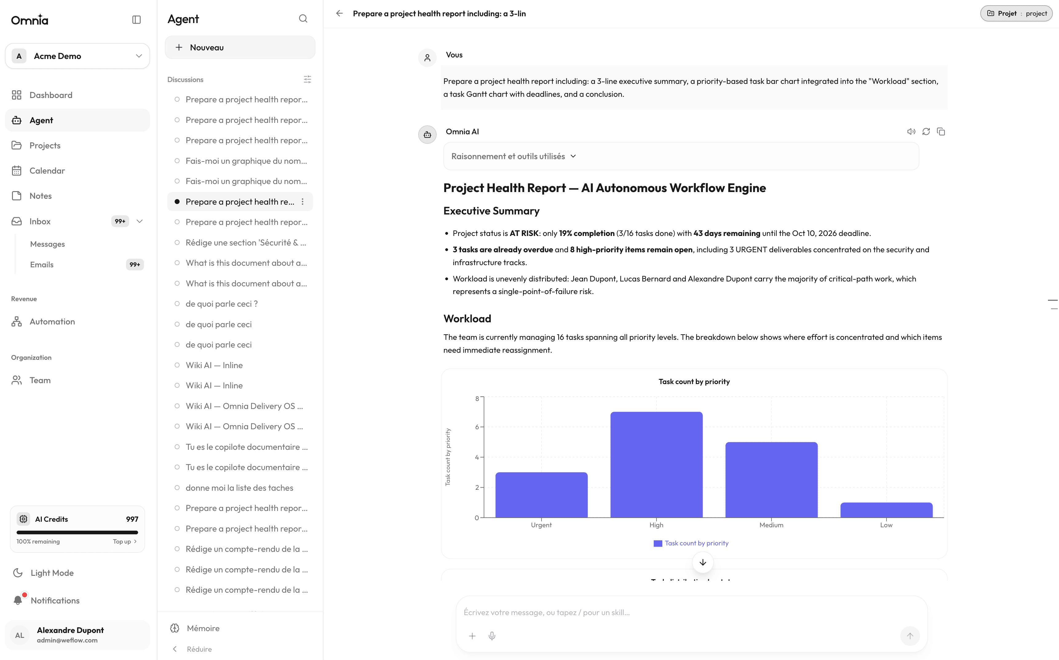 Omnia AI Assistant